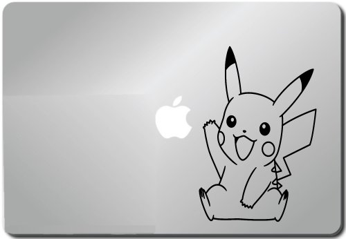 Pokemon Pikachu Waiving Computer Skin Apple Sticker Laptop Sticker Macbook Decal Computer Sticker Macbook 13 Inch Vinyl Decal Sticker Skin Cover Computer Sticker Computer Decal Decal Mac Decal for Mac Laptop Sticker Laptop Decal Newest Version Macbook Pro Laptop Quotes
