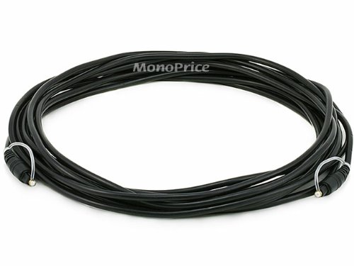 

Monoprice 102668 25-Feet Optical Toslink with 5-Meters Outside Diameter Audio Cable