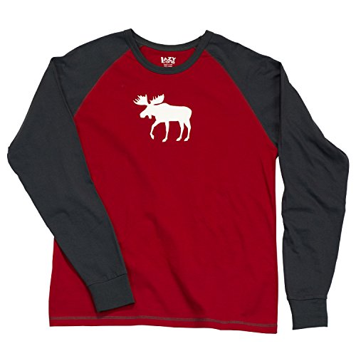 Lazy One Moose Fair Isle Unisex Pajama Tee