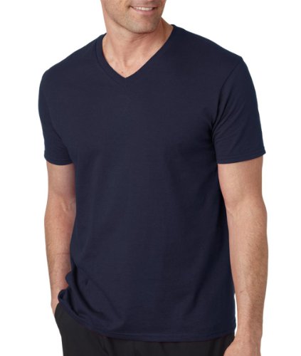 Gildan Men's Softstyle V-Neck T-Shirt