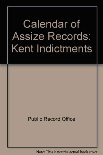 Calendar of Assize records by unknown author
