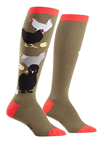 Sock It To Me Which Came First? Chicken and Egg Knee High Socks