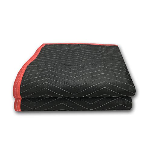 Algopix Similar Product 11 - 2 Pack of Deluxe Moving Blankets 