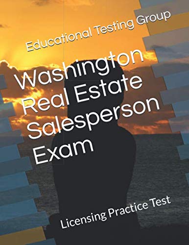 Washington Real Estate Salesperson Exam: Licensing Practice Test by Educational Testing Group