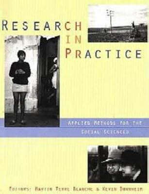 Research in Practice: Applied Methods for the Social Sciences
