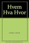 Hvem Hva Hvor 1989