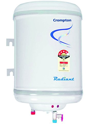 Crompton Radiant SWH 425 25-Litre Vertical Water Heater (Ivory)