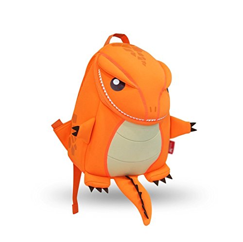 Nohoo® Kids tyannosaurus Backpack 3D Cute Zoo Cartoon School Boys Girls Bags