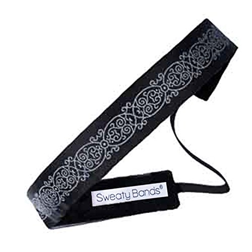 Sweaty Bands Fitness Headband - Tranquility Black, White 1