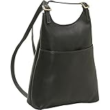 Le Donne Leather Women's Sling BackPack Purse