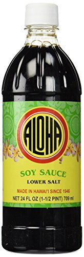 Aloha Low Sodium Shoyu 24 Oz.