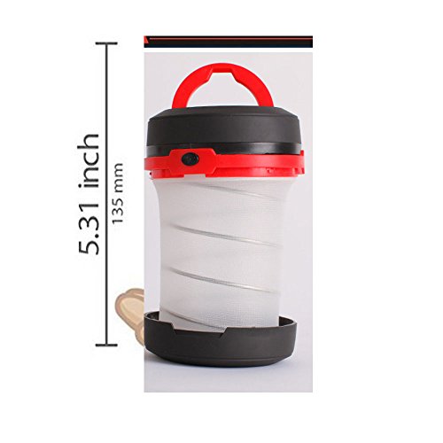 Folding LED Lantern,LED Flashlight Camping Lantern Battery Operated Collapsible Camp Light for Fishing Hiking Emergency and Outdoor Adventures - Image 5