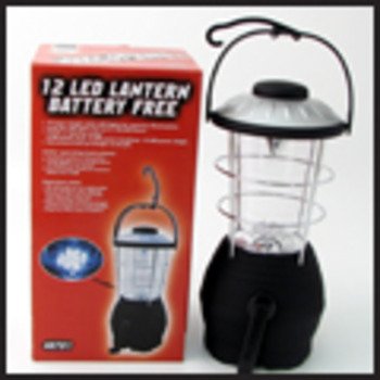 Battery Free Dynamo 12 Led Lantern (9 Pieces)