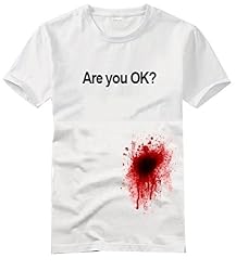 おもしろ Tシャツ　おい 無事か (XLサイズ)