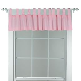 Product Image Sahara Tab Top Pink Valance - 41x14