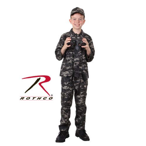Subdued Urban Digital Camouflage Kids BDU Pants