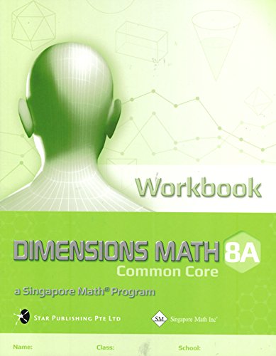 Dimensions Math Common Core Workbook 8a
