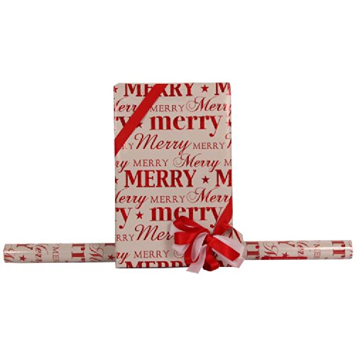 JAM Paper® - 25 sq ft White and Red 