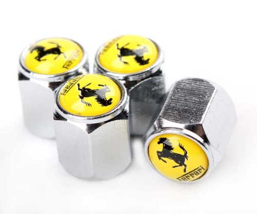 SAR FERRARI VALVE STEM CAPS