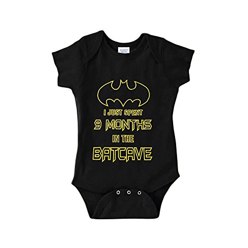 Baby Boy Batman Bodysuit I Just Spent 9 Months In The Batcave