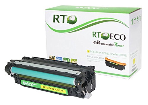 RT © 507A | HP CE402A Yellow Compatible Toner Cartridge for LaserJet Enterprise 500 M551; MFP M575