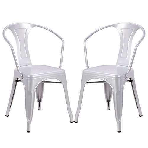 Algopix Similar Product 20 - Costway Tolix Style Dining Chairs