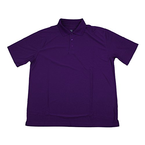 Algopix Similar Product 13 - Hireko PGA Tour Mens Polo Shirt  Plum