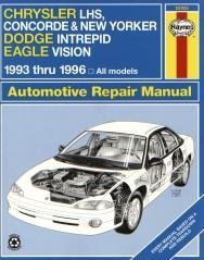 Chrysler LH Series Automotive Repair Manual: Models Covered: Chrysler New Yorker, LHS and Concorde, Dodge Intrepid and Eagle Vision 1993 Through 1996 (Haynes Auto Repair Manuals Series) by Mike Stubblefield