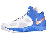 Nike Dual Fusion BB Blue/White/Orange Mens Basketball Shoes