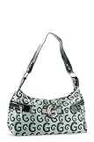 Gianni Carlo Baguette Style Shoulder Handbag w/ 2 Exterior Zippered Pockets and Signature “G” Pattern and Emblem GC0517