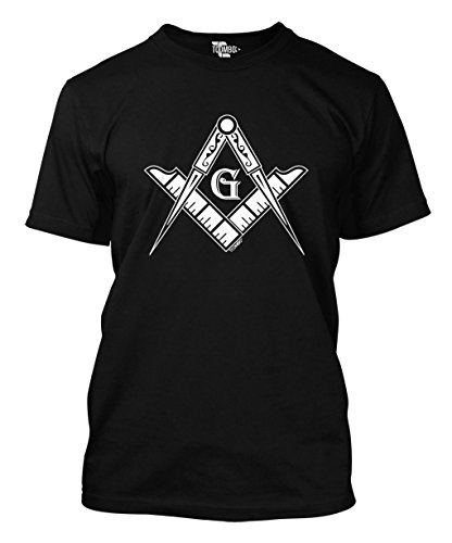 Freemason Logo - Square & Compass Symbol Men's T-shirt