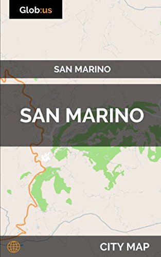 San Marino, San Marino - City Map by Jason Patrick Bates