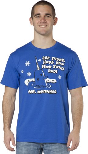 Ripple Junction Elf Mr Narwhal Adult T-Shirt