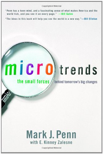 Microtrends: The Small Forces Behind Tomorrow's Big Changes by Mark Penn
