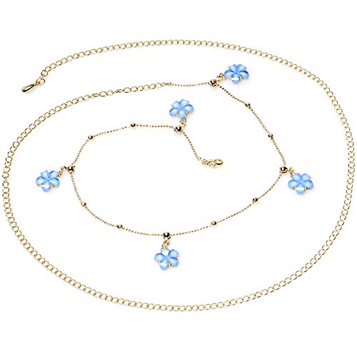 Algopix Similar Product 13 - Body Candy Baby Blue Spring Flower Bead
