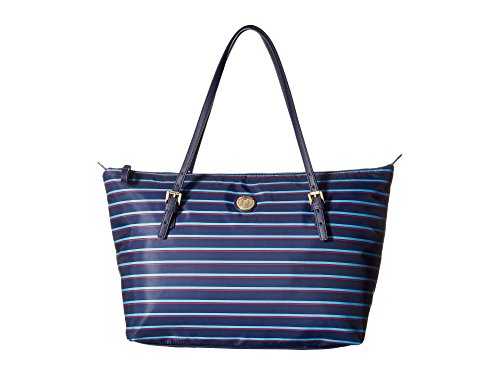 Tommy Hilfiger Women's TH Shopper - Nylon Large Tote Navy/French Blue Tote