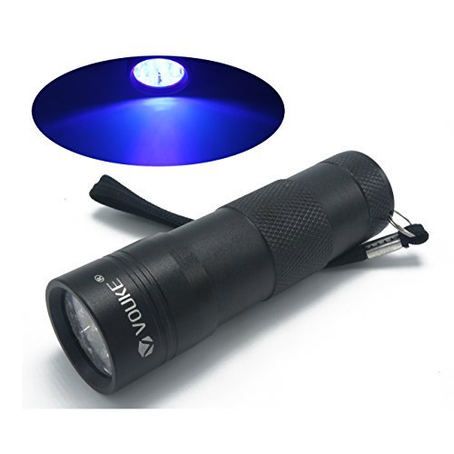 12 LED UV ultra violet Black Light Flashlights torch light, urine/stain detector,Black Color: Black, Model: , Outdoor & Hardware Store