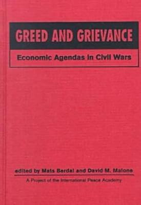 Greed & Grievance: Economic Agendas in Civil Wars