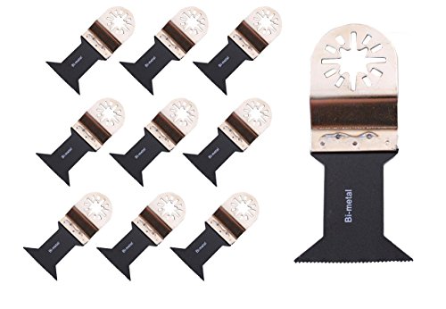 ABN 10 Pack Bi-Metal Oscillating MultiTool 1 3/4