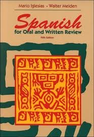 Spanish for Oral and Written Review 5th (fifth) edition
