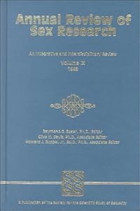Annual Review of Sex Research 1998 by Raymond C. Rosen