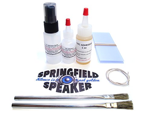 Algopix Similar Product 13 - Pro Speaker Reconing Kit  CA Glue 