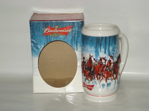 2007 Budweiser Holiday Stein