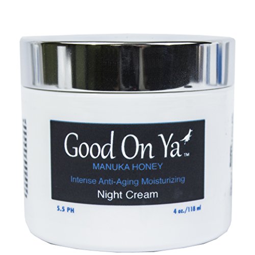 Natural Night Cream - Organic Facial Moisturizer -Natural, Anti Wrinkle, Anti Aging, Deeply Hydrating and Moisturizing - by GoodOnYa