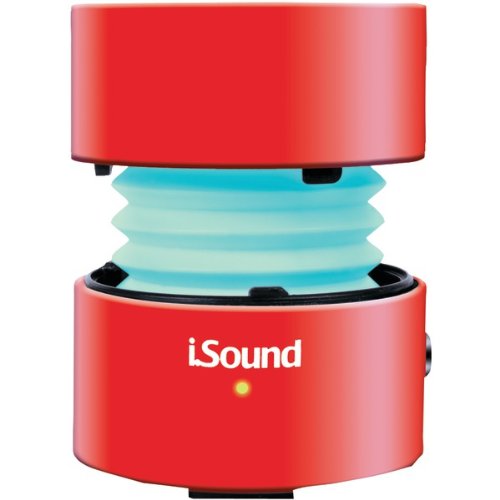

The Amazing ISOUND FIRE GLOW MINI SPKR RED
