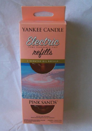 Pink Sands - 2 Scented Oil Refills Home Electric Frangrance Yankee Candle