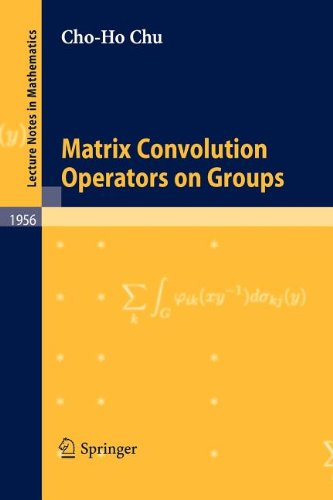 Algopix Similar Product 8 - Matrix Convolution Operators on Groups