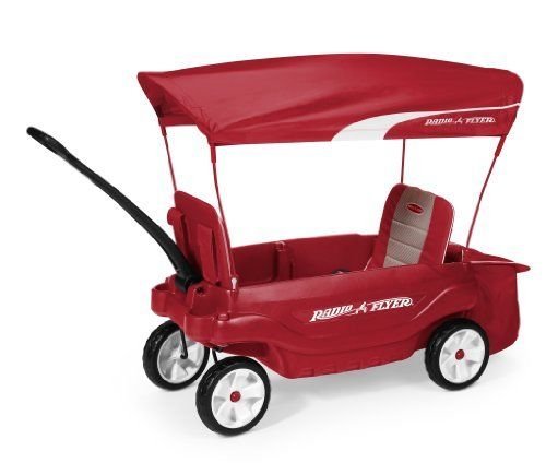 

Radio Flyer the Ultimate Comfort Wagon with 2 Seats, (Red)