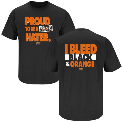 Philadelphia Flyers Fans. Proud to be a Penguins Hater Black T-shirt (S-5X)
