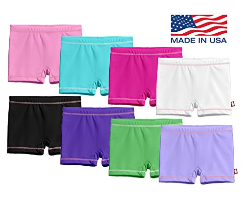 City Threads Big Girls' Swimming Bottom Boy Short UPF50+ Rash Guard Swim 7-16